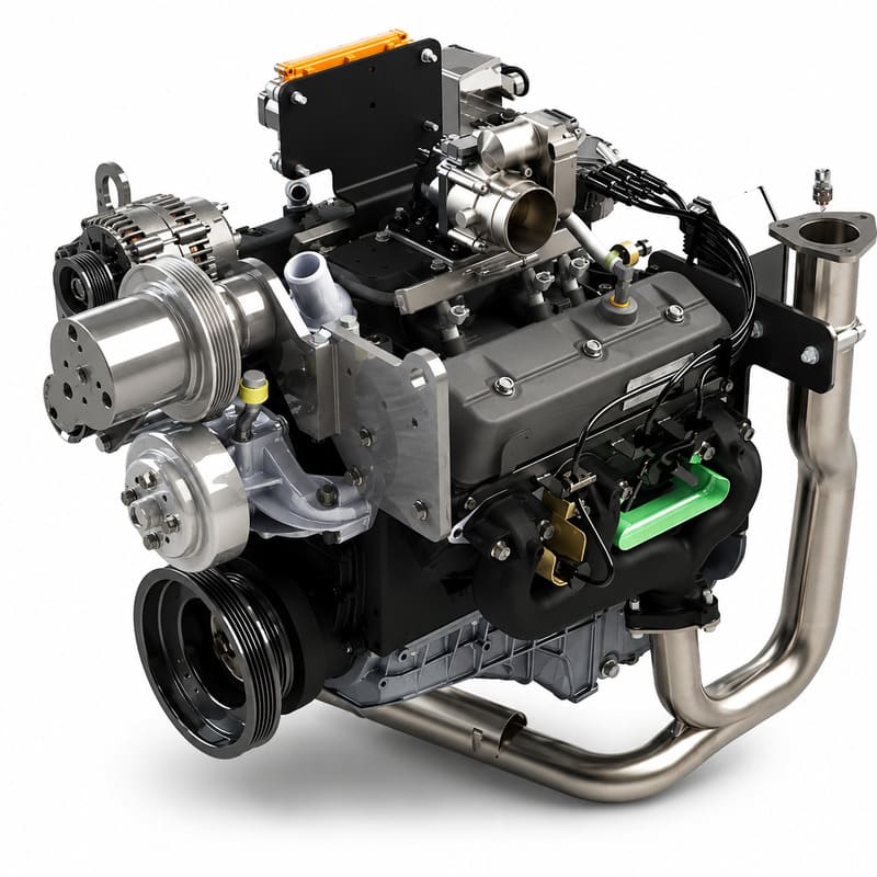 Бензиновый двигатель PSI Industrial 4.3L